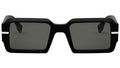Fendigraphy Black Rectangular Sunglasses