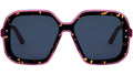 DiorHighLight S1I Havana Butterfly Sunglasses