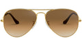 Aviator Gradient RB3025 001/51 Gold Brown
