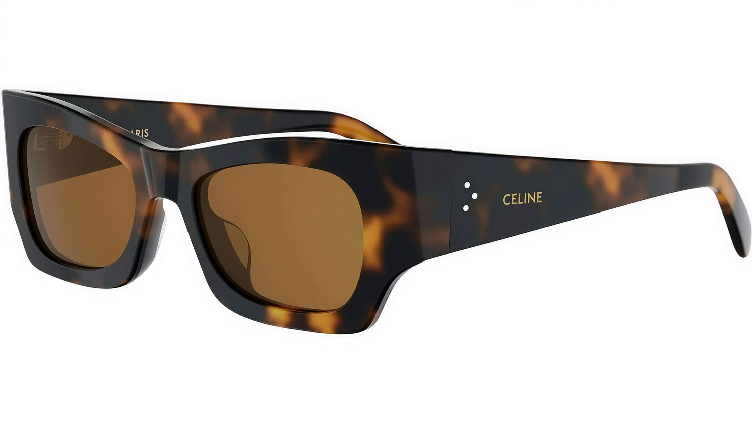 CELINE 3 Dots Havana Cat Eye Sunglasses