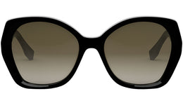Lettering Black Butterfly Sunglasses
