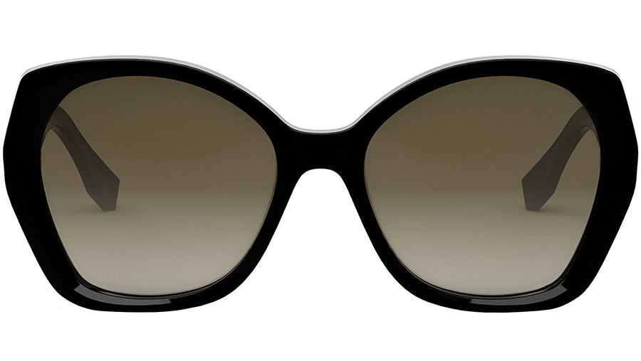Lettering Black Butterfly Sunglasses
