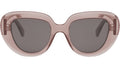 CELINE 3 Dots Rose Butterfly Sunglasses