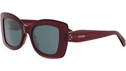 CELINE 3 Dots Red Geometric Sunglasses