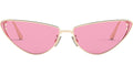 MissDior B1U Gold Cat Eye Sunglasses