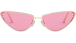 MissDior B1U Gold Cat Eye Sunglasses
