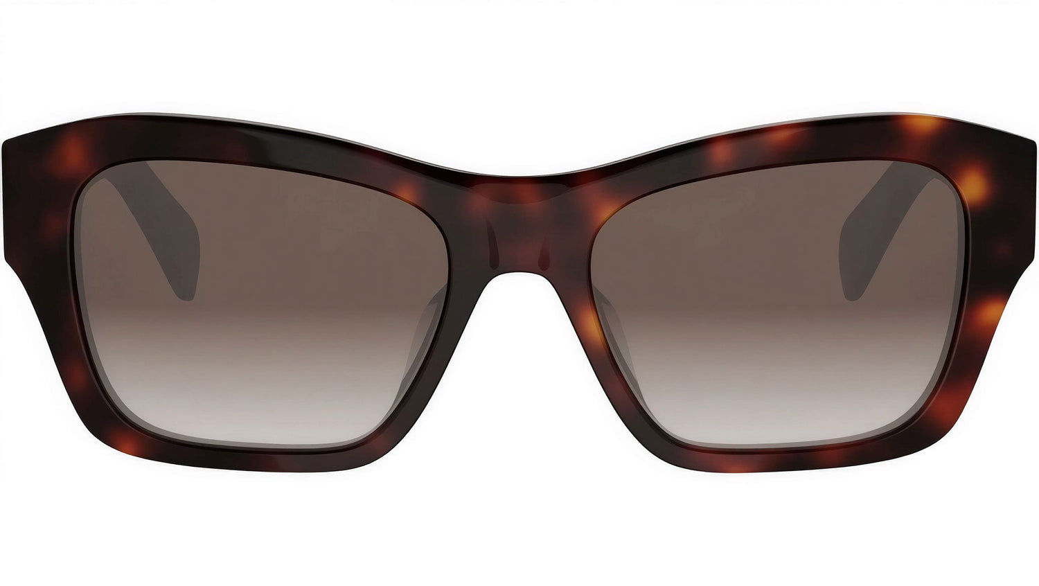 Triomphe Havana Butterfly Sunglasses