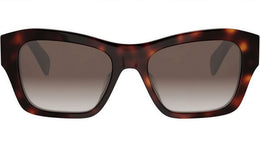 Triomphe Havana Butterfly Sunglasses