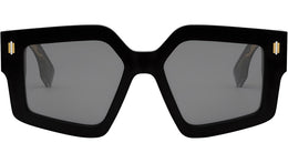 Fendi Roma Black Geometric Sunglasses