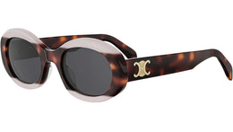 Triomphe Pink Oval Sunglasses