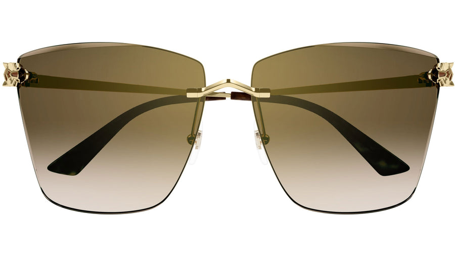 Panthère CT0397S 002 Gold Brown
