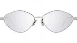 GV Speed Solid Black Geometric Sunglasses