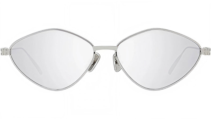 GV Speed Solid Black Geometric Sunglasses