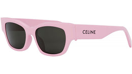Monochroms Pink Rectangular Sunglasses