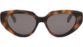 CELINE 3 Dots Havana Cat Eye Sunglasses
