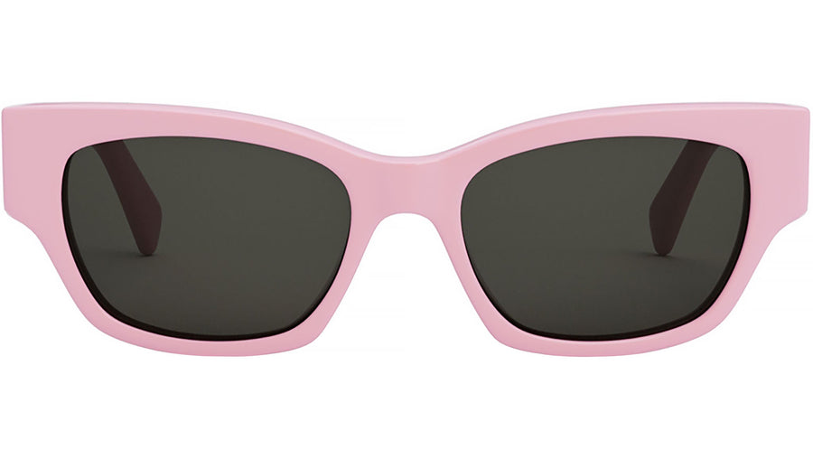 Monochroms Pink Rectangular Sunglasses