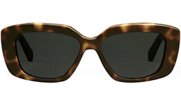 Triomphe Havana Rectangular Sunglasses