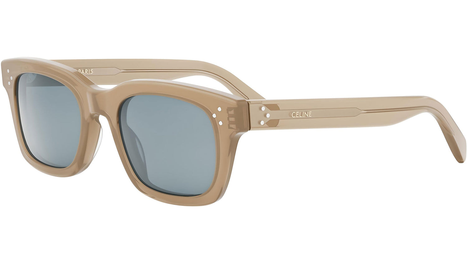 CELINE 3 Dots Pink Square Sunglasses
