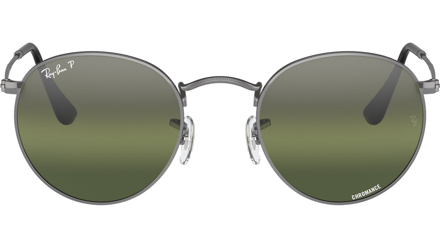 Round Metal RB3447 004/G4 Gunmetal