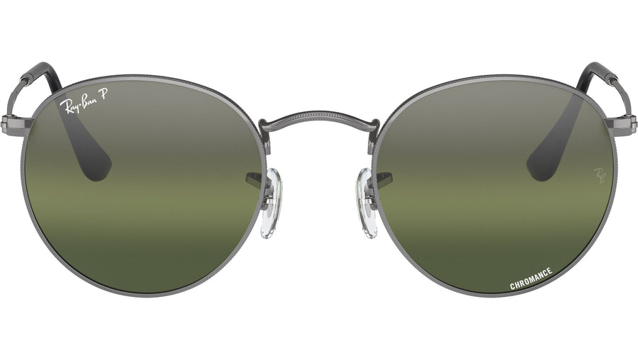 Round Metal RB3447 004/G4 Gunmetal