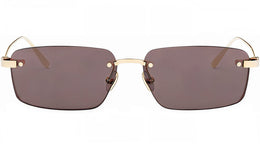 CDior S4U Light Gold Rectangular Sunglasses