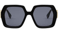 FF Diamonds Black Square Sunglasses