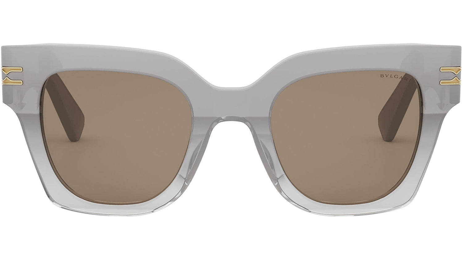 B.zero1 Grey Geometric Sunglasses