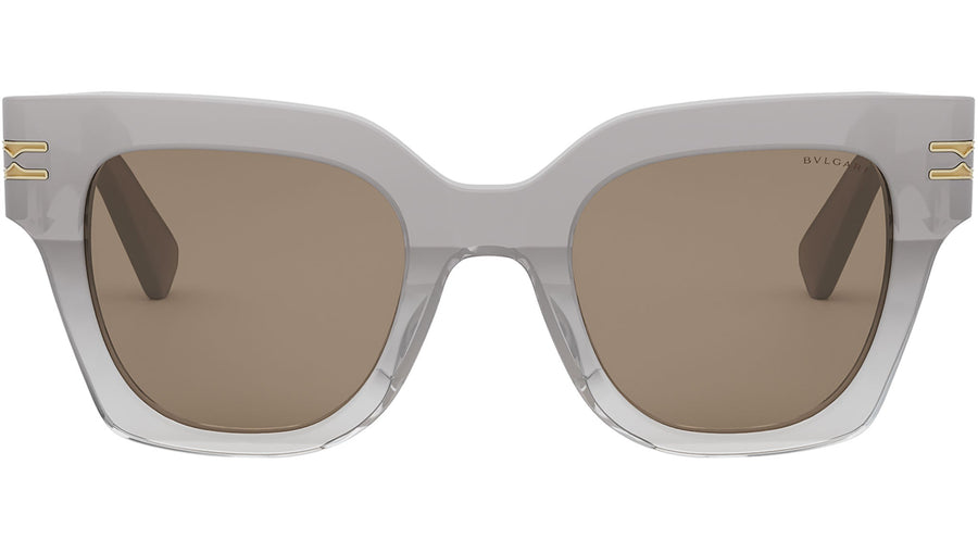 B.zero1 Grey Geometric Sunglasses