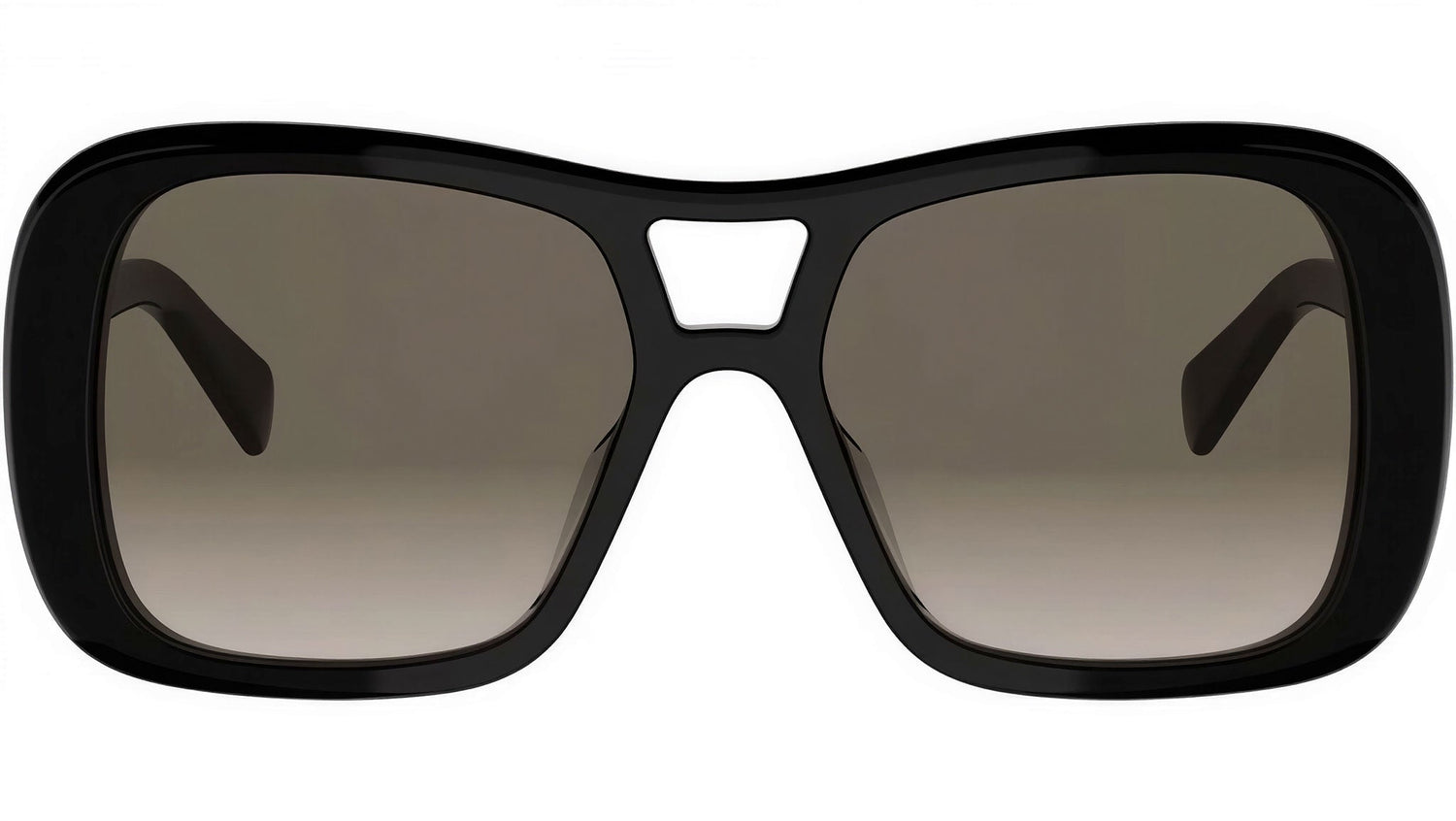 Triomphe Black Pilot Sunglasses