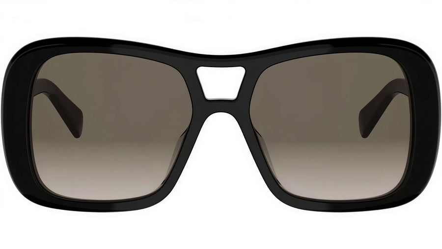 Triomphe Black Pilot Sunglasses