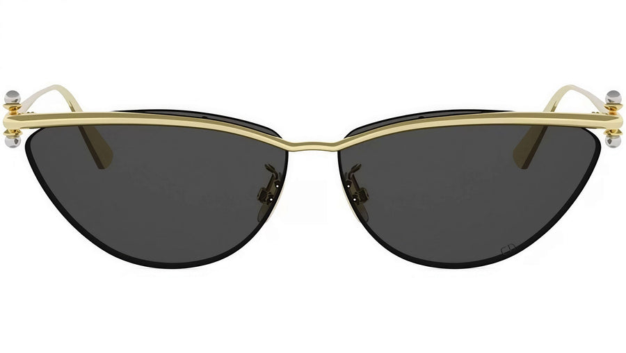 DiorTribales B2U Shiny Gold Cat Eye Sunglasses