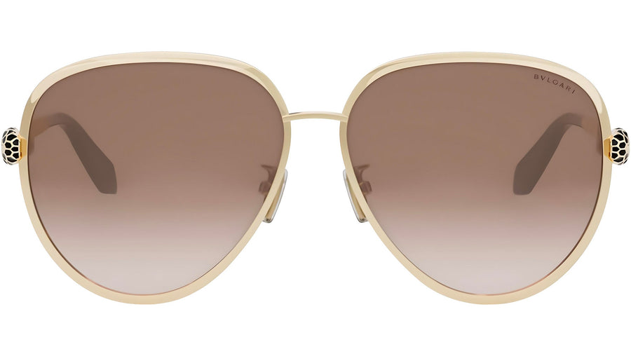 Serpenti Forever Gold Pilot Sunglasses