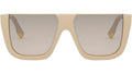 Fendi Way Brown Square Sunglasses