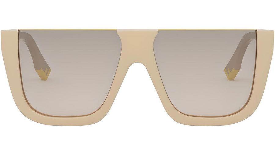 Fendi Way Brown Square Sunglasses