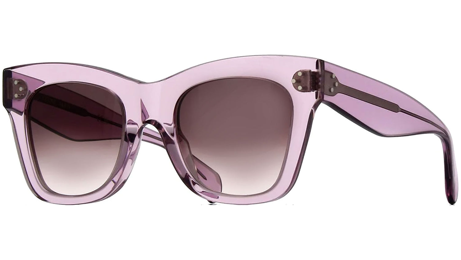 CELINE 3 Dots Violet Cat Eye Sunglasses