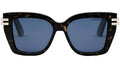 CDior S1I Havana Square Sunglasses