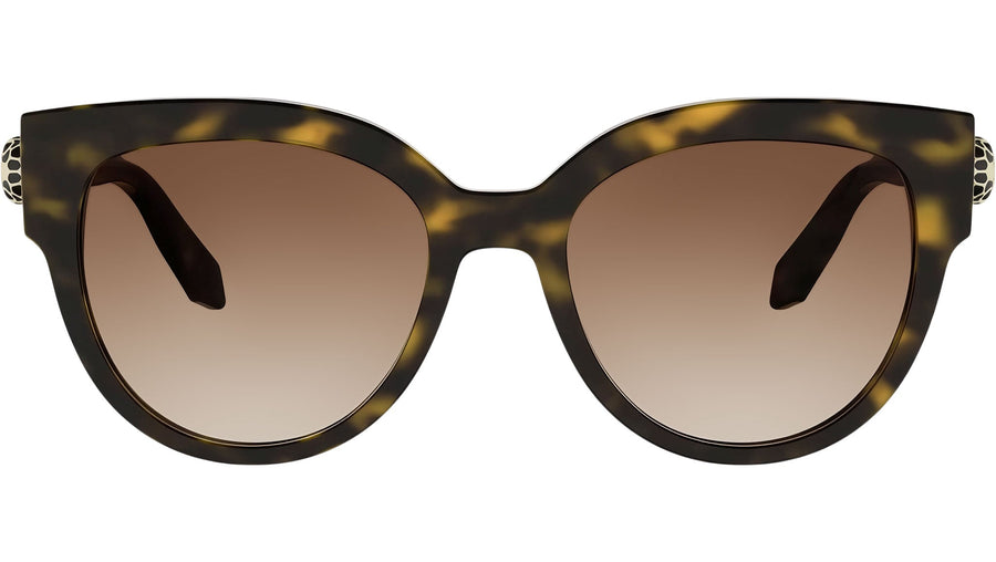 Serpenti Forever Havana Round Sunglasses