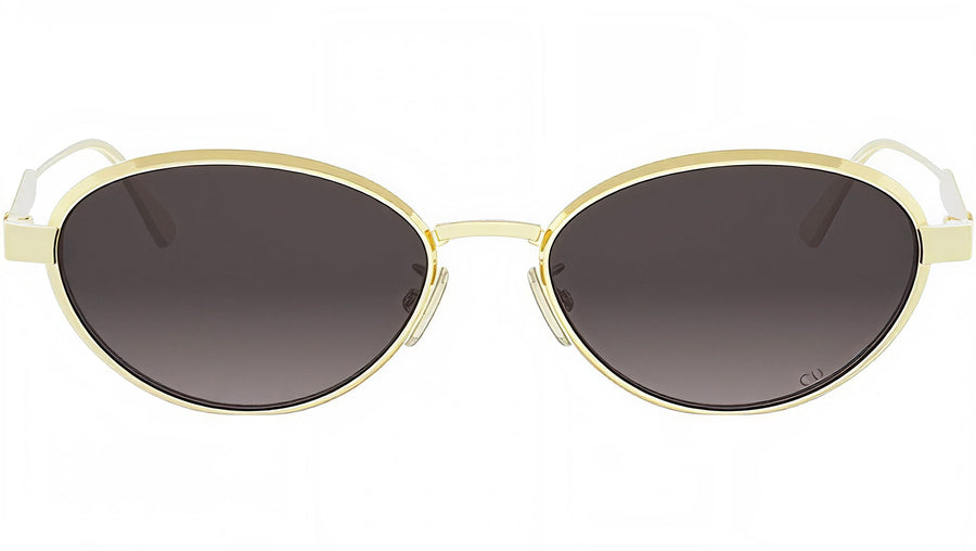 DiorCannage R1U Gold Oval Sunglasses