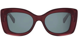 CELINE 3 Dots Red Geometric Sunglasses