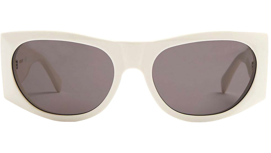 CELINE White Geometric Sunglasses