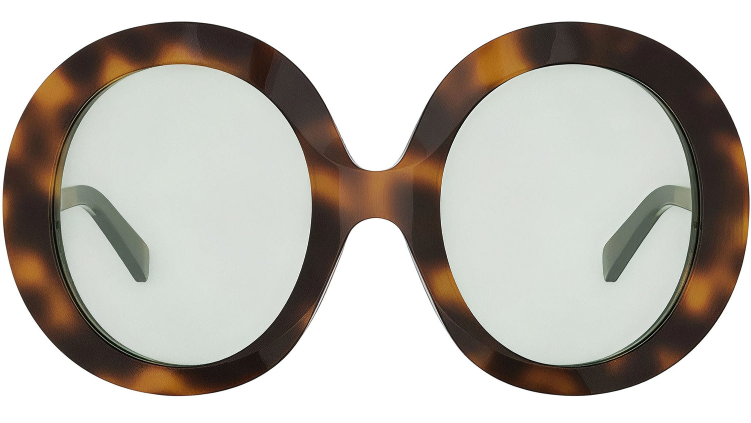 CELINE Defilé Havana Round Sunglasses