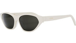CELINE 3 Dots White Cat Eye Sunglasses