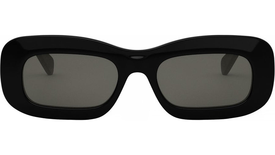 CELINE 3 Dots Black Rectangular Sunglasses