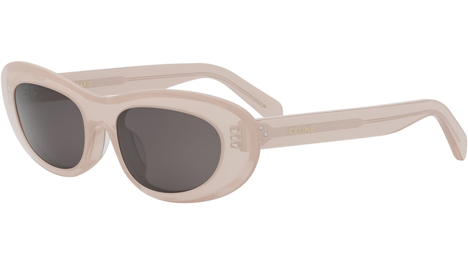 CELINE 3 Dots Orange Rectangular Sunglasses