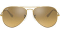 Aviator Gradient RB3025 001/3K Gold Brown