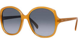 CELINE Thin Brown Round Sunglasses