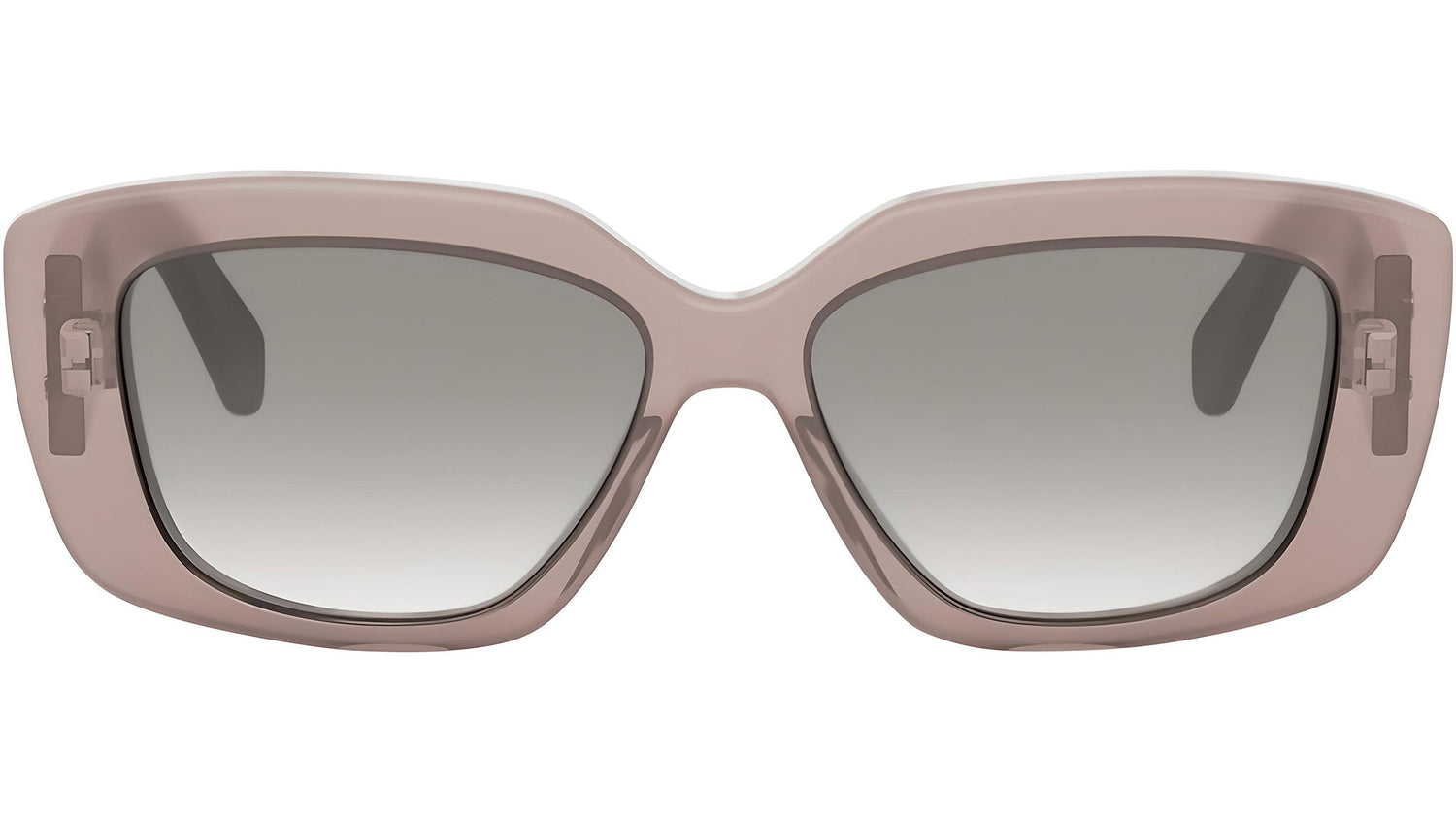 Triomphe Opaline Pink Rectangular Sunglasses