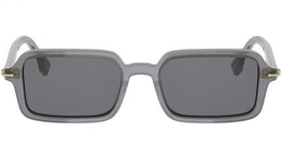 Fendi Selleria Grey Rectangular Sunglasses