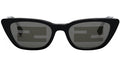 Baguette Black Cat Eye Sunglasses