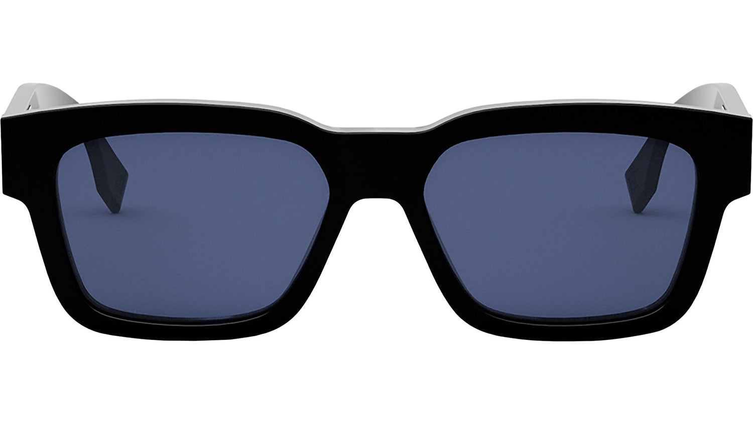 O'Lock Black Rectangular Sunglasses
